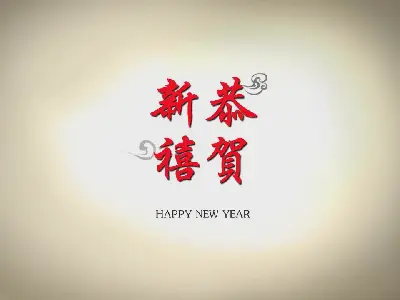 大雁归来 中国风 春节PPT模板