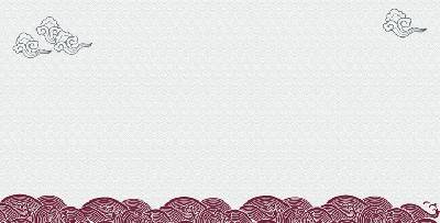 中國古典水波紋魚鱗紋PPT背景圖片