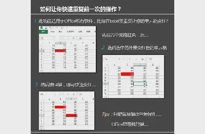 Excel表格中最帅气的F4键