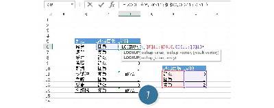 如何使用Lookup进行Excel表格匹配？
