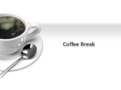 極其嬌小的咖啡杯背景商務餐飲PPT模板