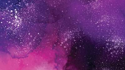 紫色水彩墨水PPT背景圖片