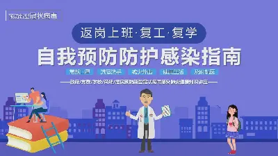 疫情防控返崗復工復產PPT