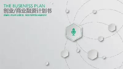 商业策划PPT模板