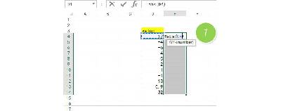 如何使Excel中小於5的數據的絕對值變成紅色？