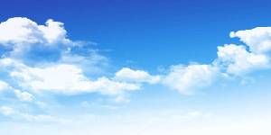 藍天白雲的PPT背景圖片