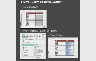 如何快速查看Excel数据的大小？(条件格式)