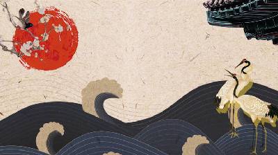 十張美麗的中國古典風格的PPT背景圖片