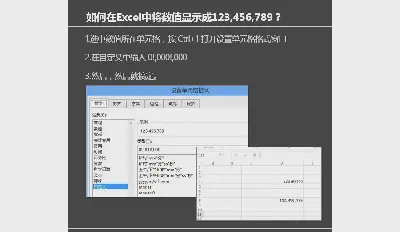 如何將Excel數值顯示為123,456,789（千分之一）？