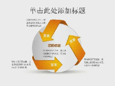 公司业绩分析图标系列PPT模板