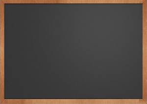 黑板PPT背景图片，带木质边框